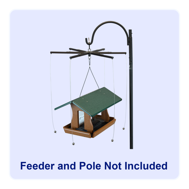 Sparrow-B-Gone! for Large Hanging Rectangular / Platform Feeders Model SBG-RX